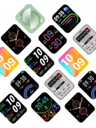 Smart Watch for Man Full Touch Screen Black Mesh