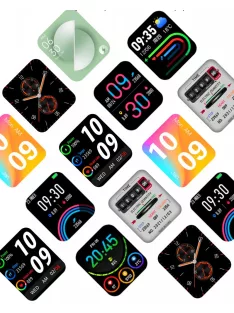 Smart Watch for Man Full Touch Screen Black Steel