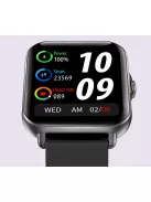 Smart Watch for Man Full Touch Screen Black Steel