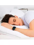 Smart Watch for Man Full Touch Screen Black Steel