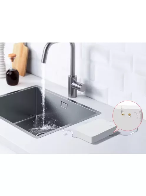 ZigBee Vízszivárgás-érzékelő beépített 85 dB szirénával