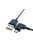 USB micro kábel 90 fok