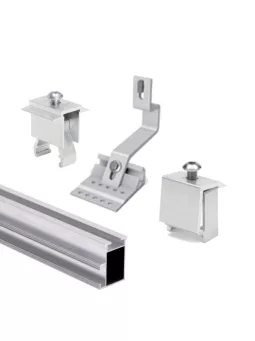 Solar panel support structure
